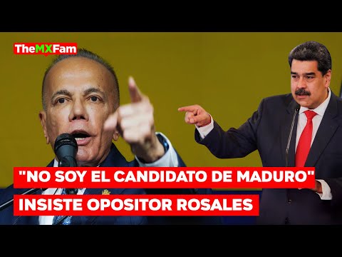 Rosales Desmiente: ‘No Represento a Maduro’ en Elecciones | TheMXFam