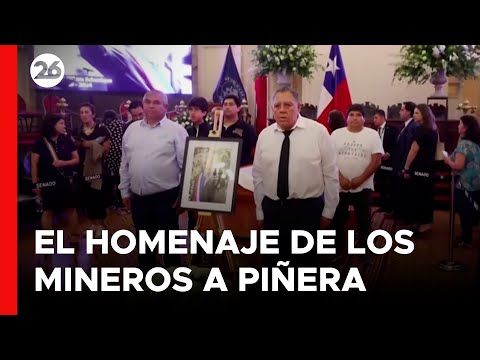 CHILE | Los mineros homenajearon a Sebastián Piñera