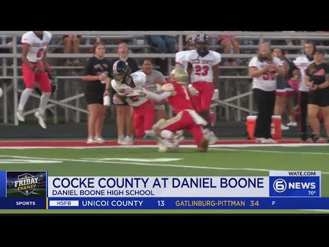 Cocke County at Daniel Boone Highlights