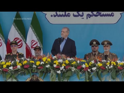 Iran's armed forces stage annual parade