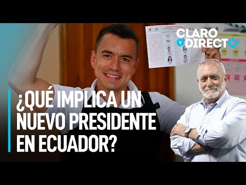 Nuevo presidente de Ecuador: ¿qué implica para el Perú?  | Claro y Directo con Álvarez Rodrich
