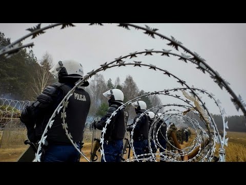 Crise migratoire : les Occidentaux condamnent la Biélorussie, Poutine appelle au dialogue