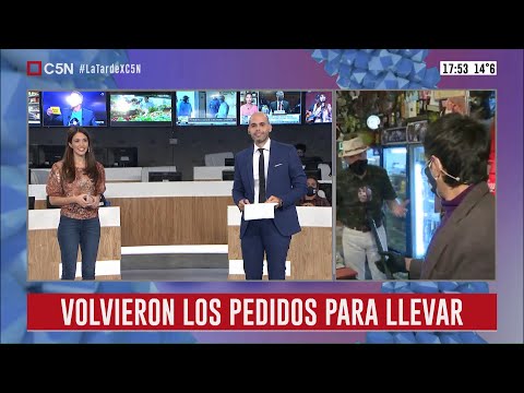 CUARENTENA | Volvieron los pedidos para llevar: Robertito en Vicente López