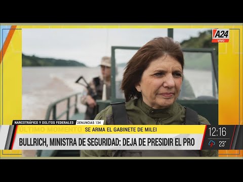 Patricia Bullrich: Argentina necesita orden. El que las hace, las paga