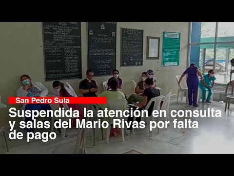 Suspendida la atención en consulta y salas del Mario Rivas por falta de pago