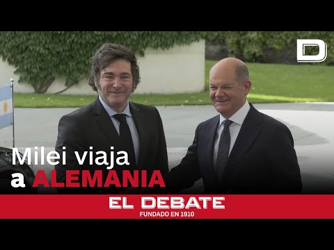 Scholz recibe a Milei en su visita a Alemania a pesar de sus diferencias