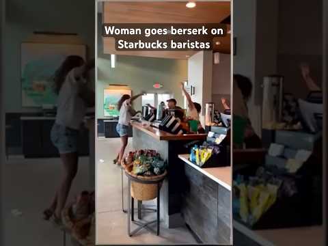 A woman attacked baristas at a #Miami #Starbucks Thursday morning.
