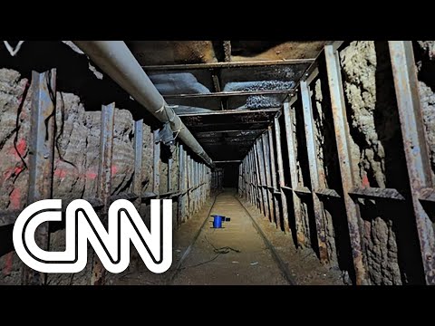 Polícia descobre túnel que liga o México aos Estados Unidos | NOVO DIA
