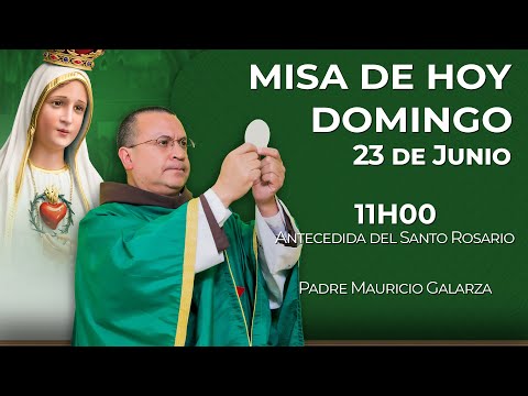 Misa de hoy 11:00 | Domingo 23 de Junio #misa #rosario