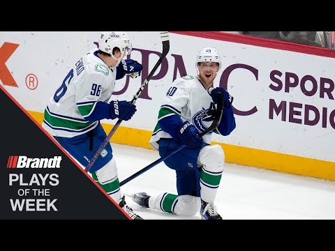 Fleury Turns Back The Clock & Petterssons On Absolute Fire | NHL Plays Of The Week