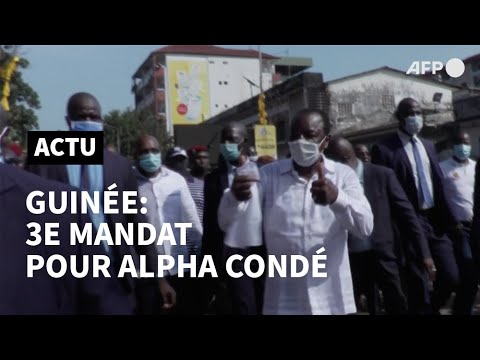 Guinée : proclamé président, Alpha Condé souhaite travailler pour le peuple I AFP