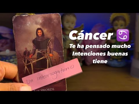 CÁNCER | NO BUSCABA NADA PERO ESTÁ LOCO/ A POR TI  DIOS CON LA BOCA ABIERTA CON TODO LO QUE PASARÁS