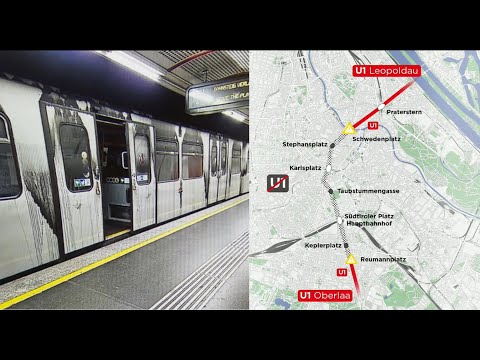 U-Bahn Wagon ausgebrannt - Linie U1 nach Brand mehrere Tage lang nur geteilt unterwegs