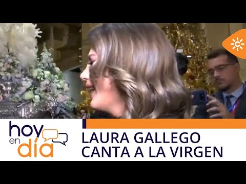 Hoy en día | Laura Gallego canta a la Virgen de Consolación de La Sed en su templo