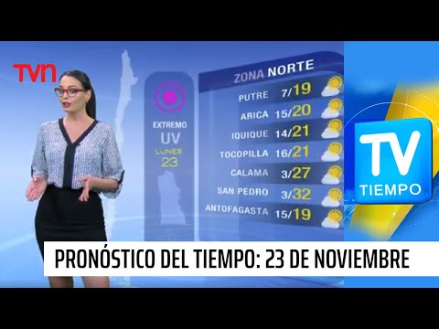 Pronóstico del tiempo: Lunes 23 de noviembre | TV Tiempo