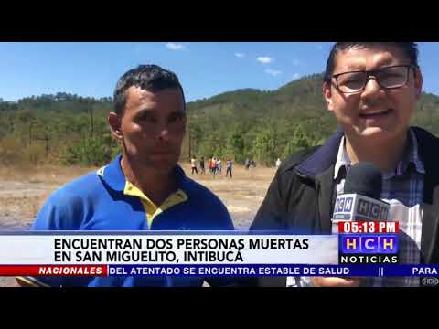 Dos hombres ultimados en San Miguelito, Intibucá