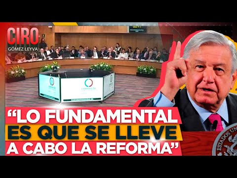 López Obrador no se opone a relevo escalonado de jueces y magistrados en Poder Judicial | Ciro