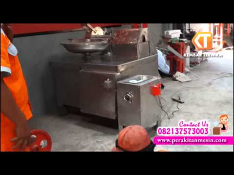 Proses Penggilingan Daging Bakso