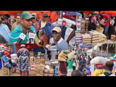 Conozca Cómo funciona el mercado informal en Dajabón; Una salida a la crisis del cierre de frontera