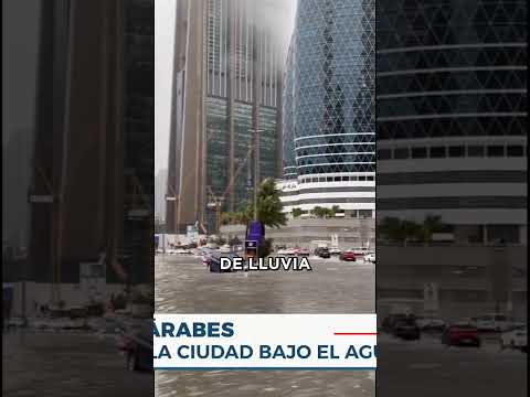 Lluvias en Dubai dejan fuerte desastre | Noticias ETV