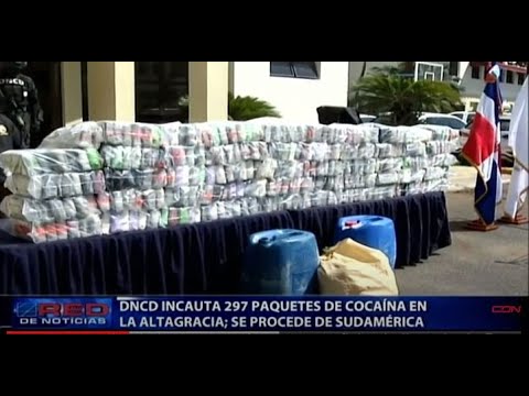 DNCD incauta 297 paquetes de cocaína en La Altagracia; se procede de Sudamérica