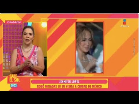 ¡EN VIVO! ¡#JLO está en la Ciudad de México!