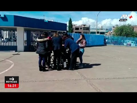 Huancayo: escolar está en UCI tras caer del segundo piso de su colegio