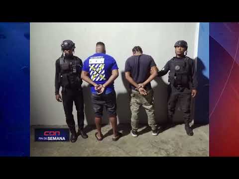 Policía detiene a varias personas, ocupa drogas y arma en Santo Domingo Norte