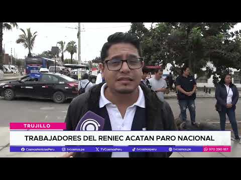 Trabajadores del RENIEC acatan paro nacional