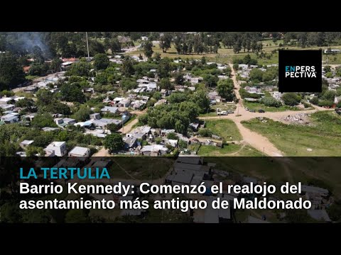 Barrio Kennedy: Comenzó el realojo del asentamiento más antiguo de Maldonado