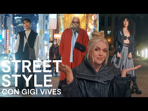 Comentando looks de noche alrededor del mundo con Gigi Vives | Street style | VOGUE España