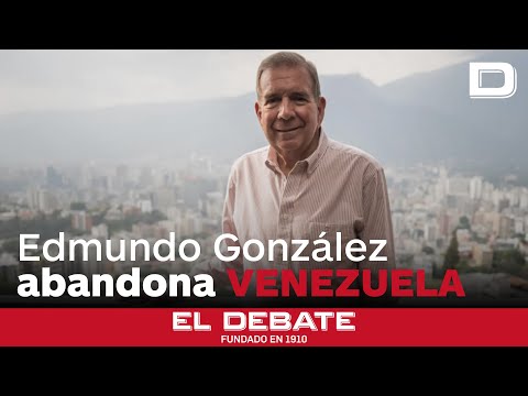 Edmundo González abandona Venezuela para refugiarse en España