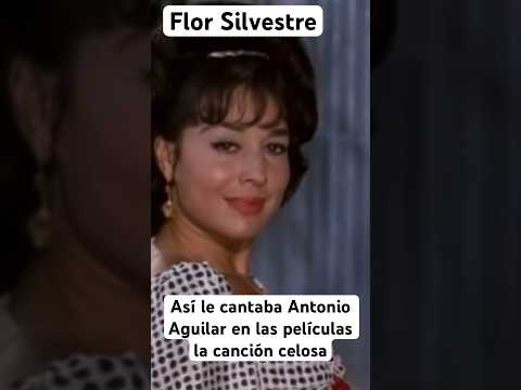 Flor Silvestre siempre hermosa dedicaba la canción celosa  a Antonio Aguilar #viral