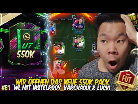 WE OPEN THE "OP" 550K ICON HERO SHAPE PACK 😱 WL WITH NISTELROOY, KARCHAOUI & LUCIO 🔥🔥 FC25 PS5 RTG