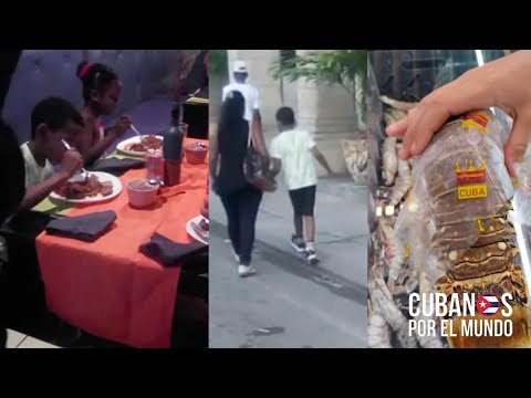 Como la élite castrista madre cubana e hijos comieron en costoso restaurante sin pagar la cuenta
