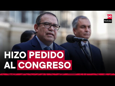 Premier Otárola ante moción de censura contra ministro Romero: “Pedimos una decisión ponderada”
