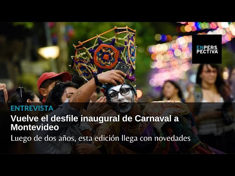 En Montevideo vuelve el desfile inaugural de Carnaval con novedades