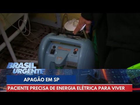 Criança que precisa de máquina de oxigênio para viver aguarda volta da energia | Brasil Urgente