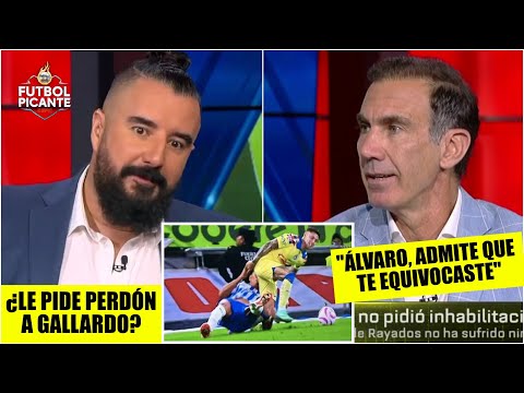 Paco le pide a Álvaro que RETIRE su ACUSACIÓN a Gallardo de querer LASTIMAR a rival | Futbol Picante