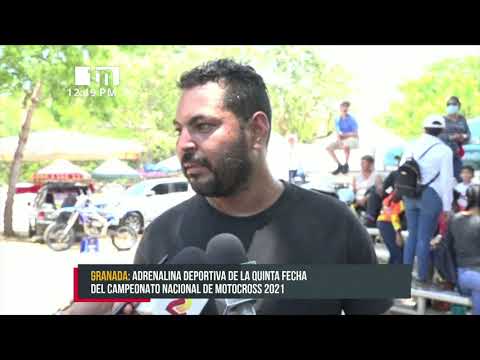 Granada fue sede de la 5ta fecha del Campeonato Nacional de Motocross 2021 - Nicaragua