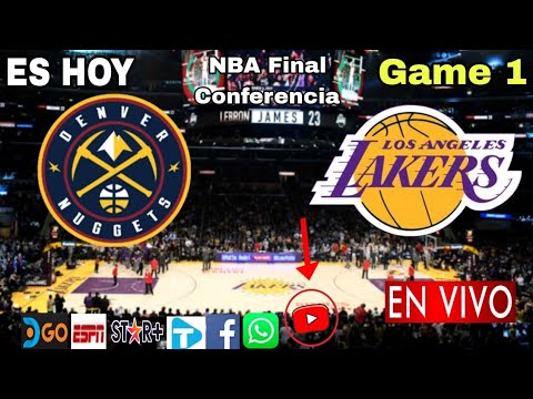 Donde ver Nuggets vs. Lakers en vivo, game 1 Final de Coferencia Oeste Playoffs NBA 2023