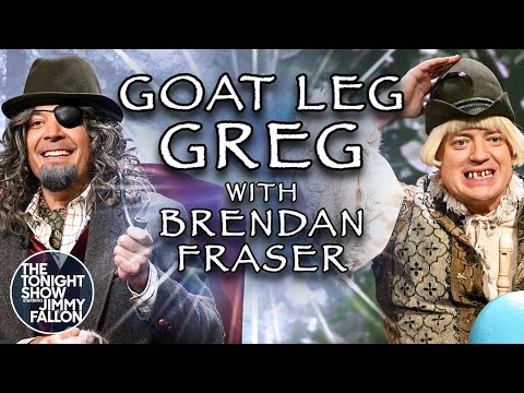 Pearls of Wisdom with Goat Leg Greg and Gilvin of the Tree ft. Brendan Fraser | The Tonight Show