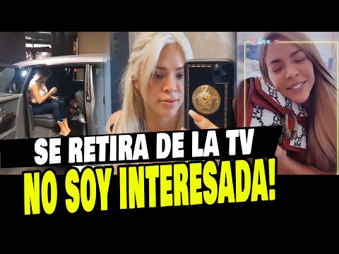 SHEYLA ROJAS RESPONDIÓ SI ES INTERESADA Y SI CONTINUARÁ EN LA TELEVISIÓN