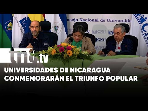 CNU desarrollará actividades en conmemoración del 44/19 en distintas Universidades - Nicaragua