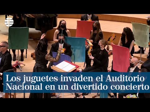 Los juguetes invaden el Auditorio Nacional en un singular concierto