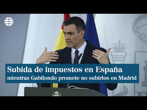 Sánchez dice que Gabilondo actúa en calidad de candidato sobre los impuestos en Madrid