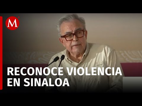 Rubén Rocha reconoce que no ha pasado violencia en Sinaloa: todavía tenemos brotes