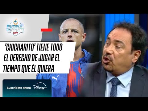 HUGO SÁNCHEZ DEFIENDE A CHICHARITO: El entrenador debe apoyarlo por la JERARQUÍA que tiene