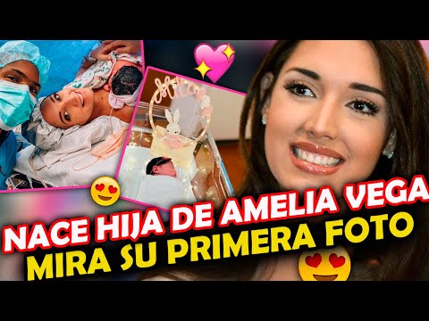 NACE la HIJA de Amelia Vega ¡Mira la PRIMERA FOTO de la BEBÉ!