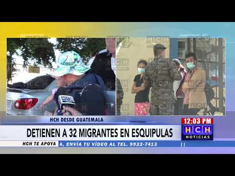 ¡Atención! Guatemala arresta a más de 30 migrantes hondureños